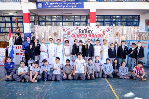 Cierre de Proyecto Ñe’ery con alumnos del Cuarto Grado Turno Mañana •