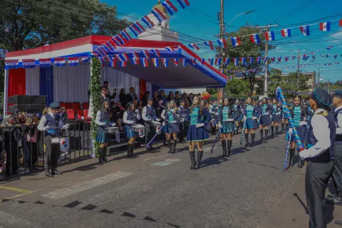 Desfile por la Independencia de la Republica del Paraguay Ñemby 2026