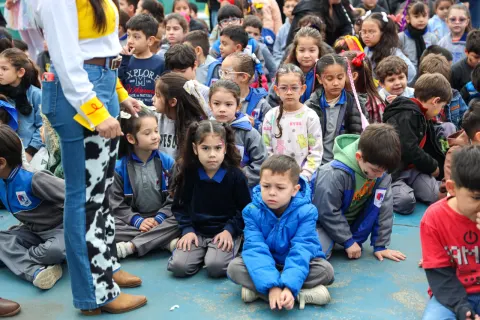 Homenaje Día del Niño Colegio Sagrada Familia