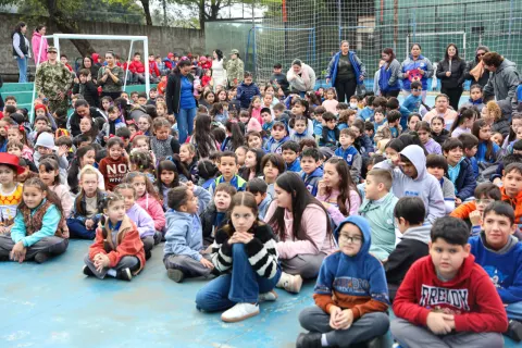Homenaje Día del Niño Colegio Sagrada Familia