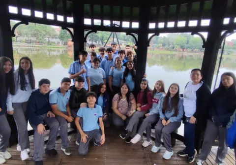 Salida Pedagógica Noveno Grado por San Bernardino y el Parque Cerro Hu, combinando paseo en bote por el Lago Ypacaraí co...