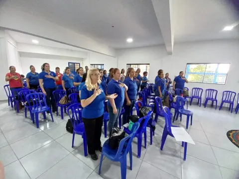 Día 4  Cierre de Taller: “Desarrollo Personal” con el plantel Técnico y Docente del CSF