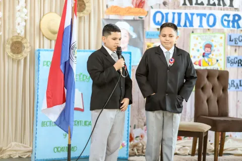 Cierre del Proyecto Ñe’ery con alumnos del Quinto Grado Turno Mañana
