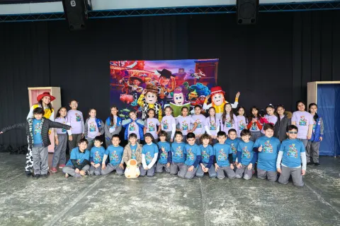 Homenaje Día del Niño Colegio Sagrada Familia
