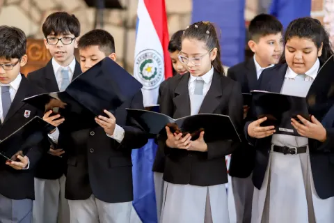Cierre de Proyecto Ñe’ery con alumnos del Cuarto Grado Turno Mañana •