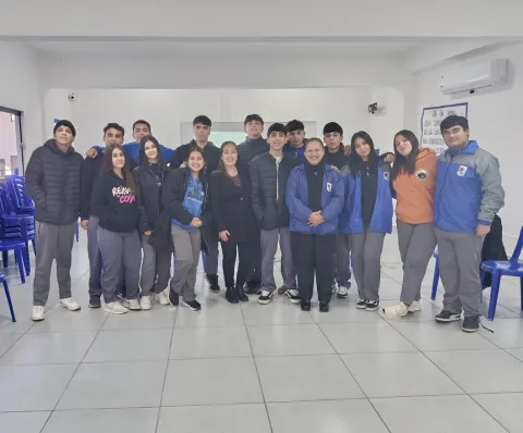 Taller: Salud mental adolescente, con los alumnos del Tercer Año Sección A y B a cargo de la Lic. Iris Villa
