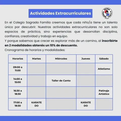 ¡Descubrí tu talento!