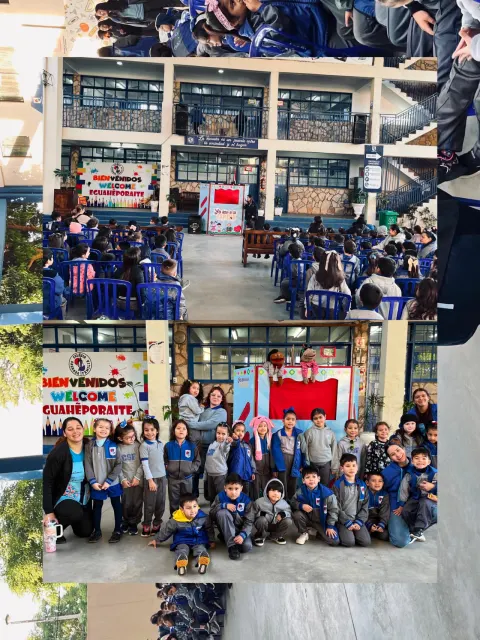 Función de títeres, a cargo de la fundación FUNDAJOVEN y asociación Volviendo a Soñar, en marco del proyecto de “El Pulp...