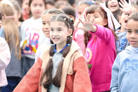 Homenaje Día del Niño Colegio Sagrada Familia