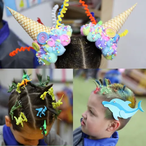 Mucha creatividad en el