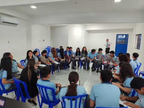 Taller de Educación Psicoafectiva con los alumnos del Octavo grado