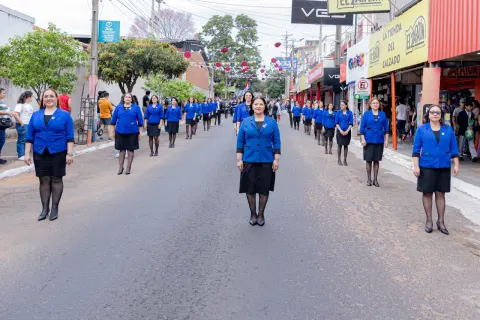 Desfile en Conmemoración de los 127 Años de la Fundación de la Ciudad de Ñemby