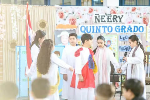 Cierre del Proyecto Ñe’ery con alumnos del Quinto Grado Turno Mañana