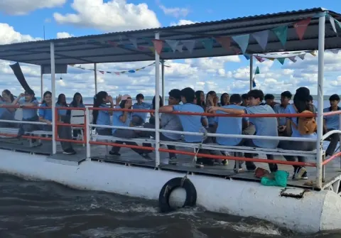 Salida Pedagógica Noveno Grado por San Bernardino y el Parque Cerro Hu, combinando paseo en bote por el Lago Ypacaraí co...