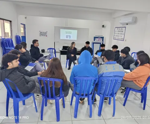 Taller: Salud mental adolescente, con los alumnos del Tercer Año Sección A y B a cargo de la Lic. Iris Villa