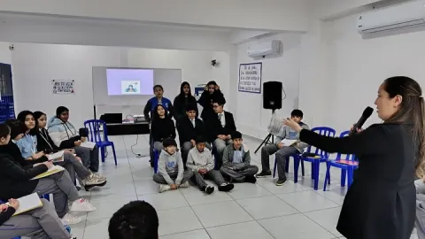 Los alumnos del 7mo grado participaron del Taller de Educación Psicoafectiva, un espacio de aprendizaje y reflexión dond...