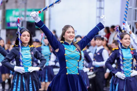 Desfile en Conmemoración de los 127 Años de la Fundación de la Ciudad de Ñemby