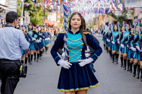 Desfile en Conmemoración de los 127 Años de la Fundación de la Ciudad de Ñemby