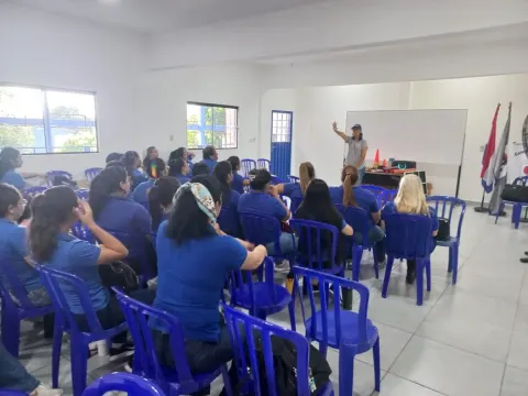 Día 4  Cierre de Taller: “Desarrollo Personal” con el plantel Técnico y Docente del CSF