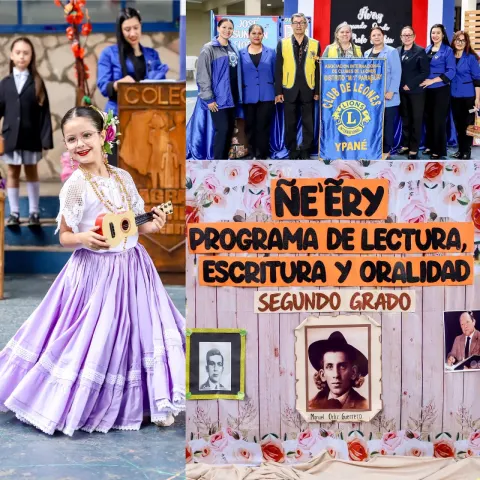 Cierre del Proyecto Ñe’ery con alumnos del 1°, 2° y 3° grado Turno Tarde y Segundo Grado Turno Mañana