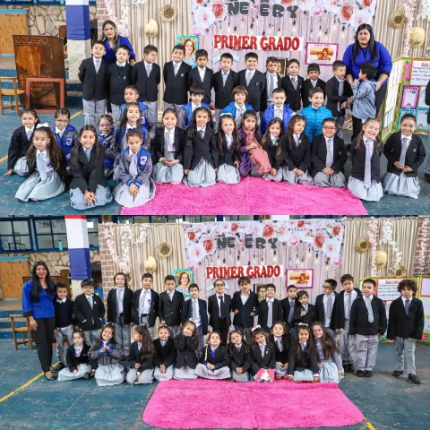 Cierre del Proyecto Ñe’ery, con los Alumnos del Primer y Sexto Grado Turno Mañana•