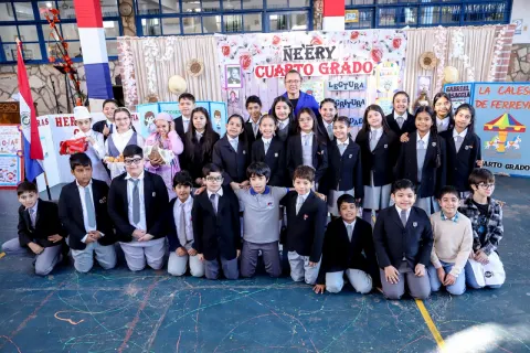 Cierre de Proyecto Ñe’ery con alumnos del Cuarto Grado Turno Mañana •