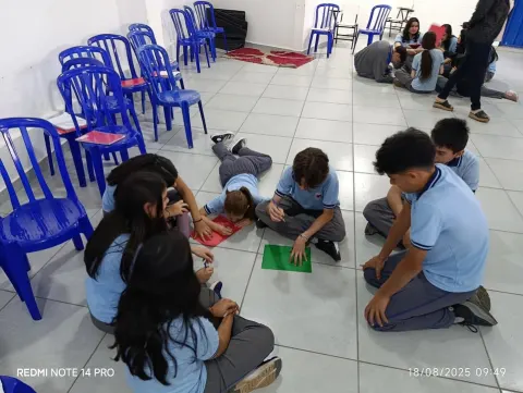 Taller de Educación Psicoafectiva con los alumnos del Octavo grado