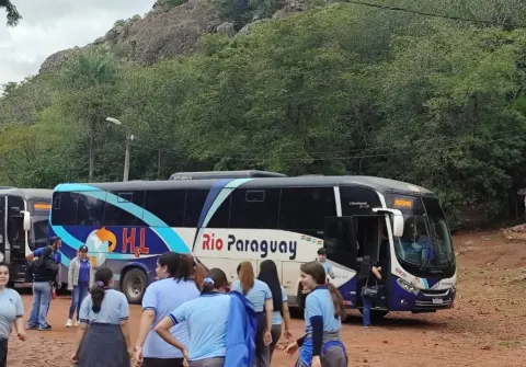Salida Pedagógica Noveno Grado por San Bernardino y el Parque Cerro Hu, combinando paseo en bote por el Lago Ypacaraí co...