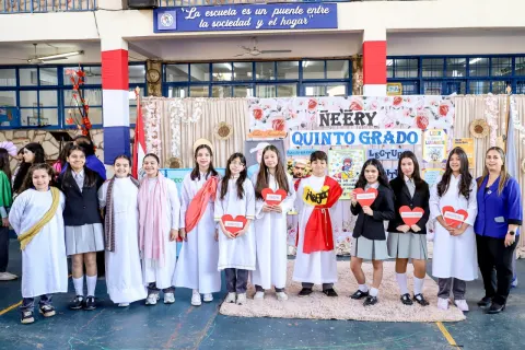 Cierre del Proyecto Ñe’ery con alumnos del Quinto Grado Turno Mañana
