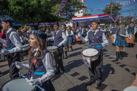 Desfile por la Independencia de la Republica del Paraguay Ñemby 2026