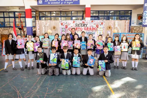 Cierre de Proyecto Ñe’ery con alumnos del Cuarto Grado Turno Mañana •