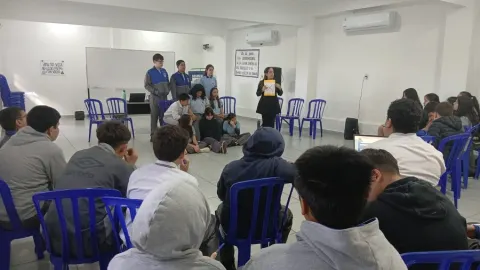 Los alumnos del 7mo grado participaron del Taller de Educación Psicoafectiva, un espacio de aprendizaje y reflexión dond...