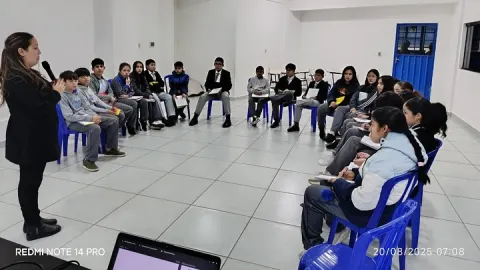 Los alumnos del 7mo grado participaron del Taller de Educación Psicoafectiva, un espacio de aprendizaje y reflexión dond...