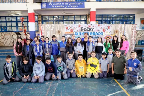 Cierre del Proyecto Ñe’ery con alumnos del Quinto Grado Turno Mañana