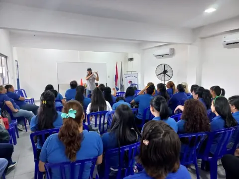 Día 4  Cierre de Taller: “Desarrollo Personal” con el plantel Técnico y Docente del CSF